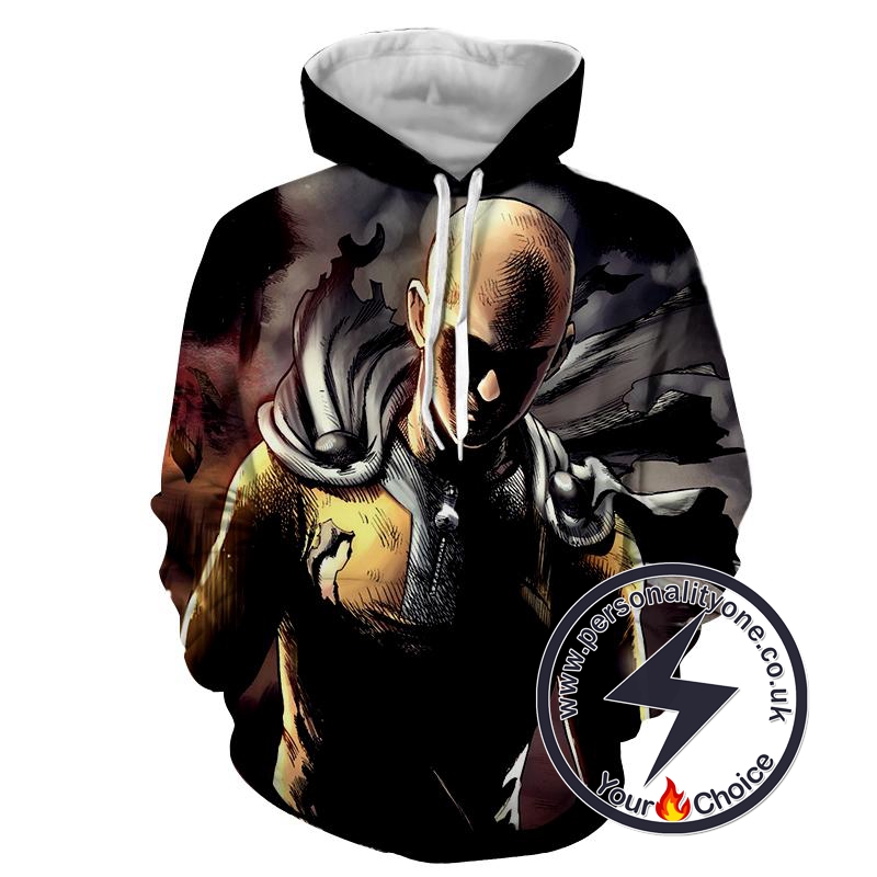 One Punch Man - Saitama 3D - Hoodies